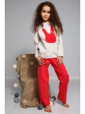 Red and Beige Children\'s Set NDZ7391 - Online store - Boutique